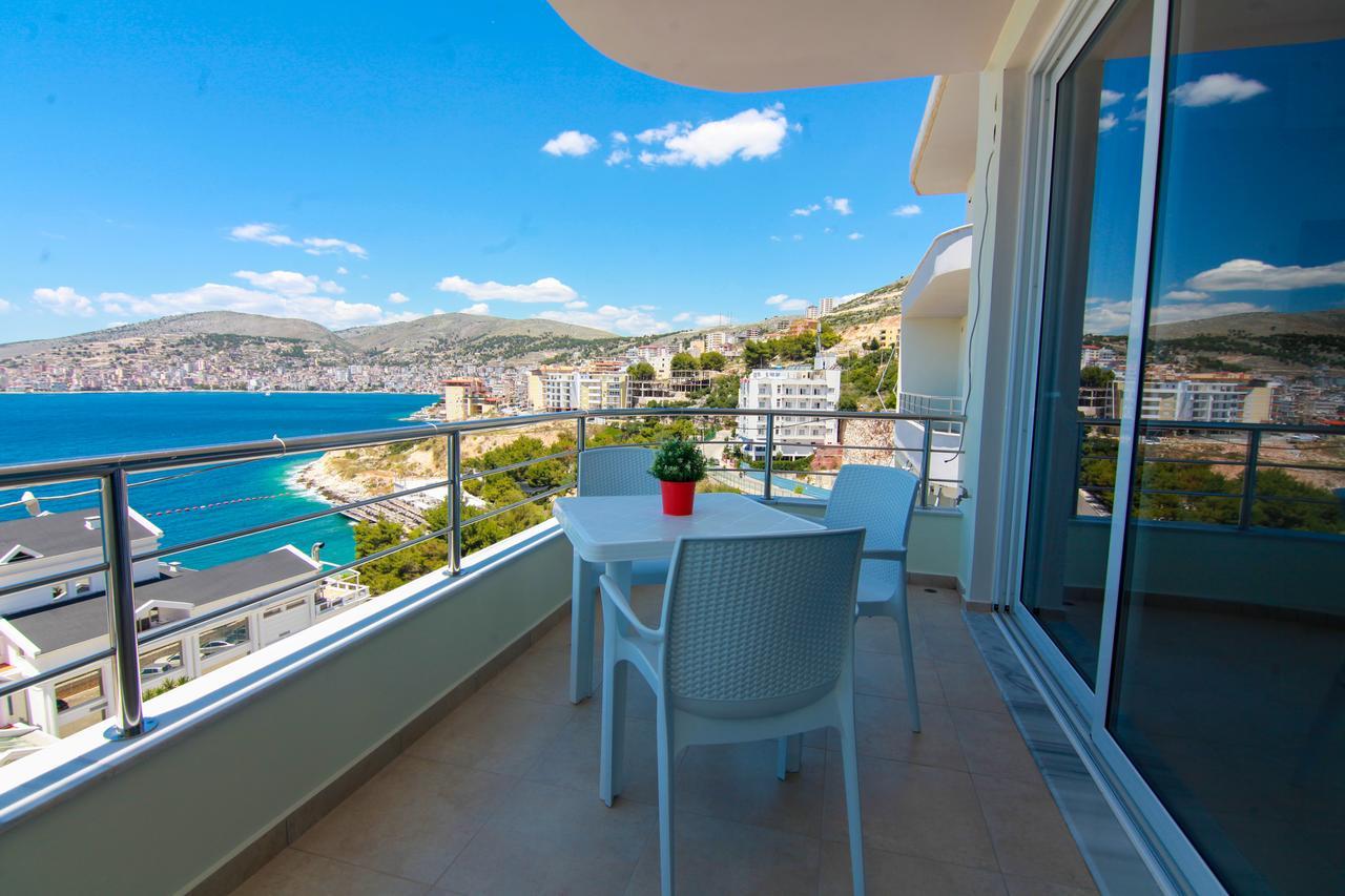 Blue Sea Apartments Sarandë Værelse billede